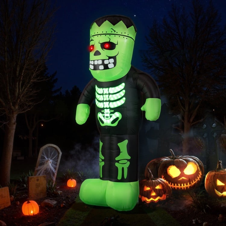 8.4 Feet Tall Halloween Inflatable Decoration Blow up Frankenstein Decoration