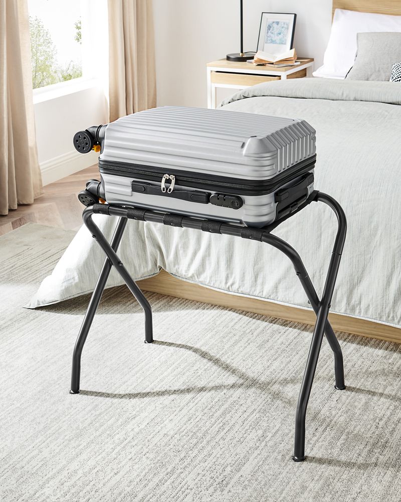 SONGMICS Folding Luggage Rack 