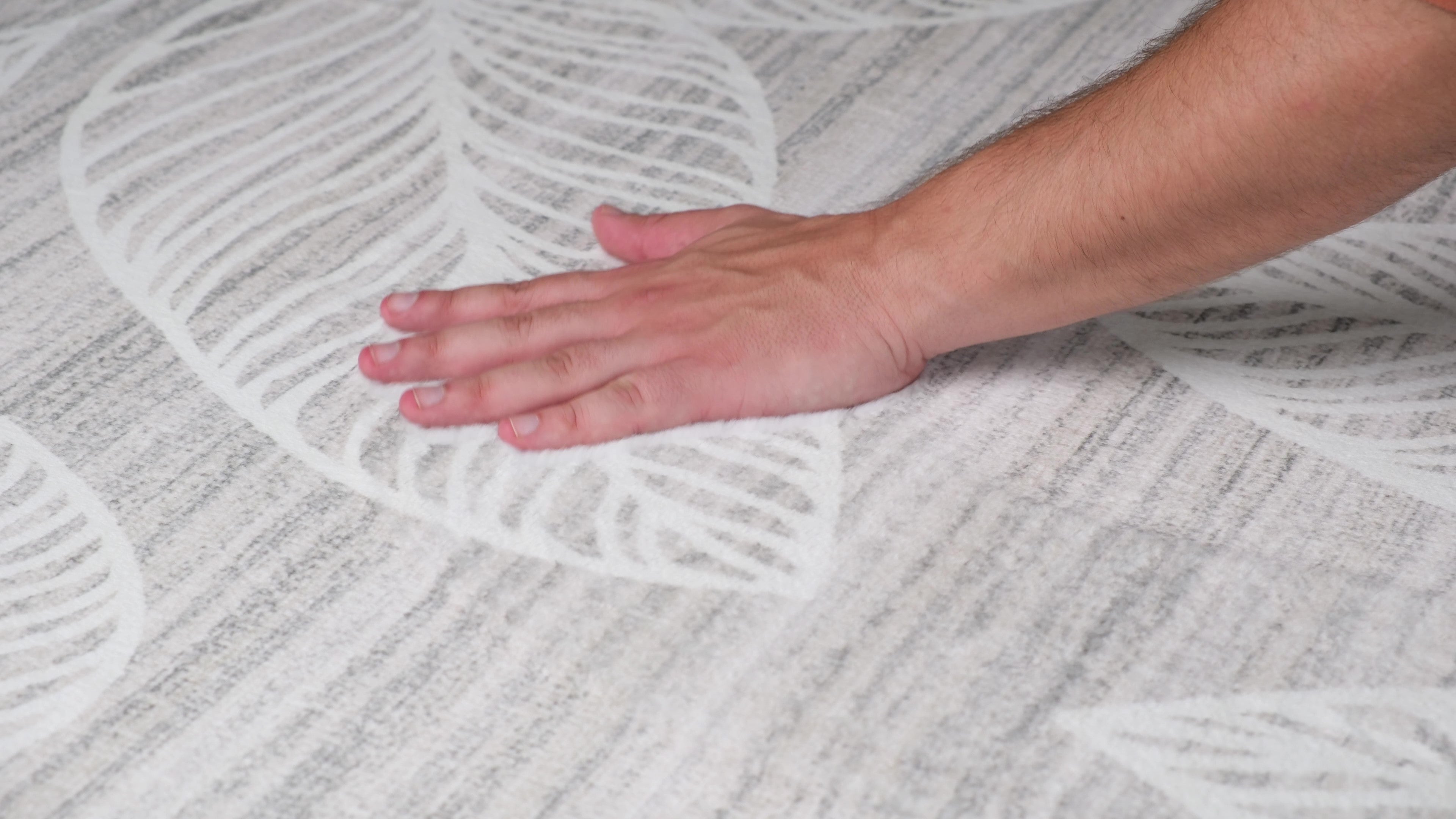 Blossom Floral Modern Cream Rug 