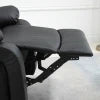 HOMCOM PU Leather Reclining Chair with Vibration Massage Recliner, Swivel Base, Rocking Function, Remote Control, Black