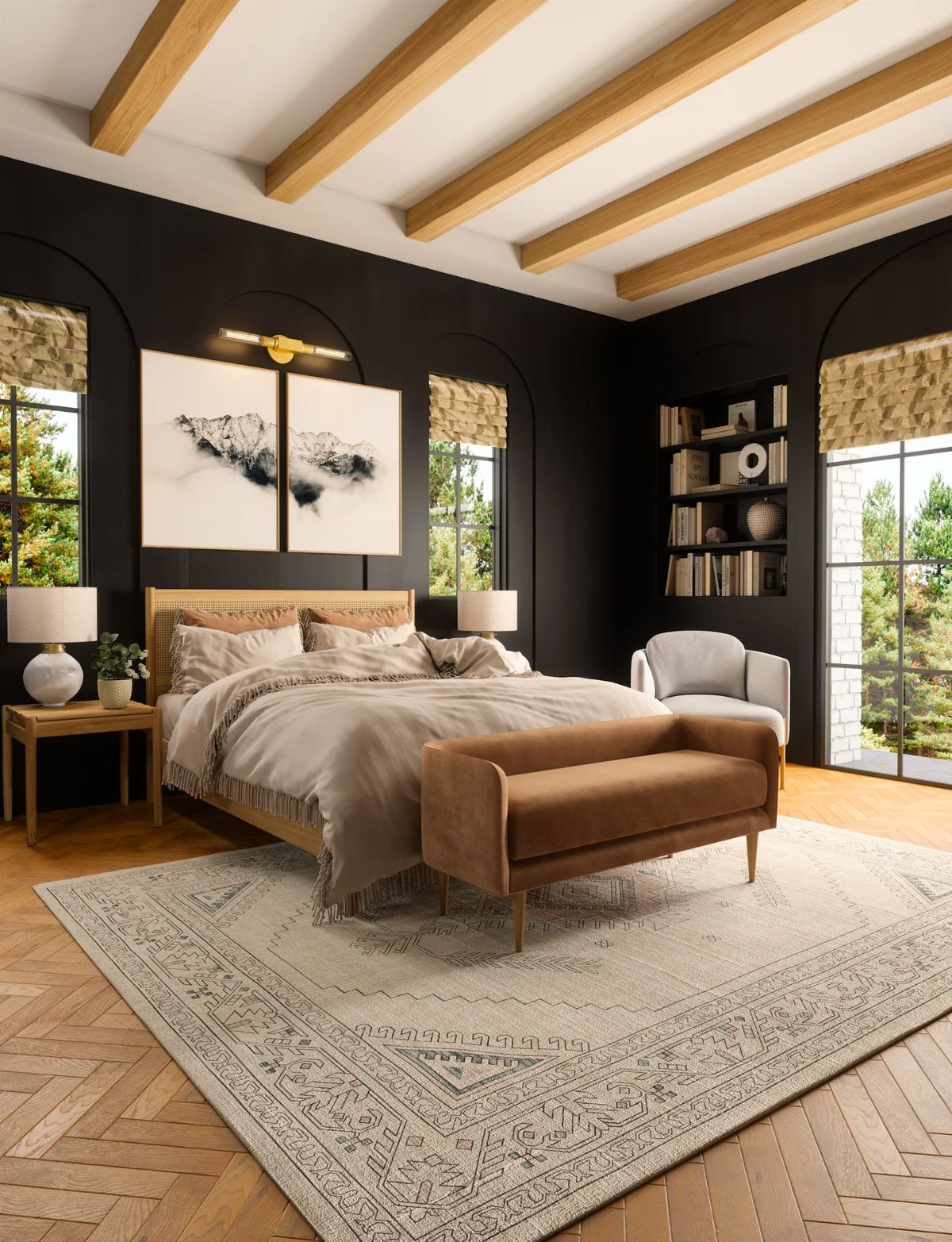 Charna Natural Beige Rug 