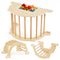 8 in 1 Climbing Arch Sensory Table for Kids with Collapsible Storage Bin for 3+ Years Old