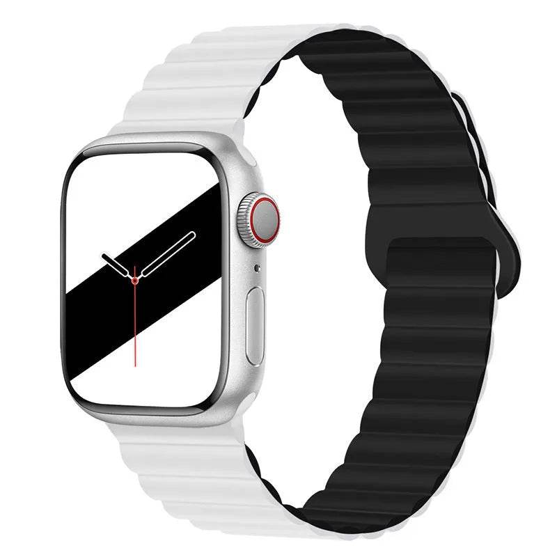 Band Silicone Magnetic Watch Strap 
