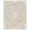 Kaia - Cream Modern Geometric Area Rug, Minimalist Diamond Pattern, Machine Washable or Premium Linen Rug by ArtiPlanto