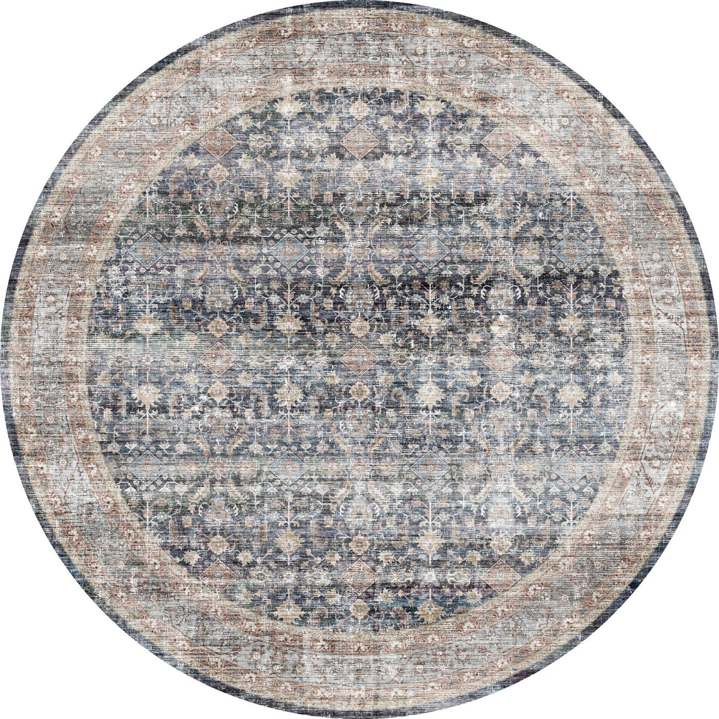 Davina Navy Lagoon Rug 