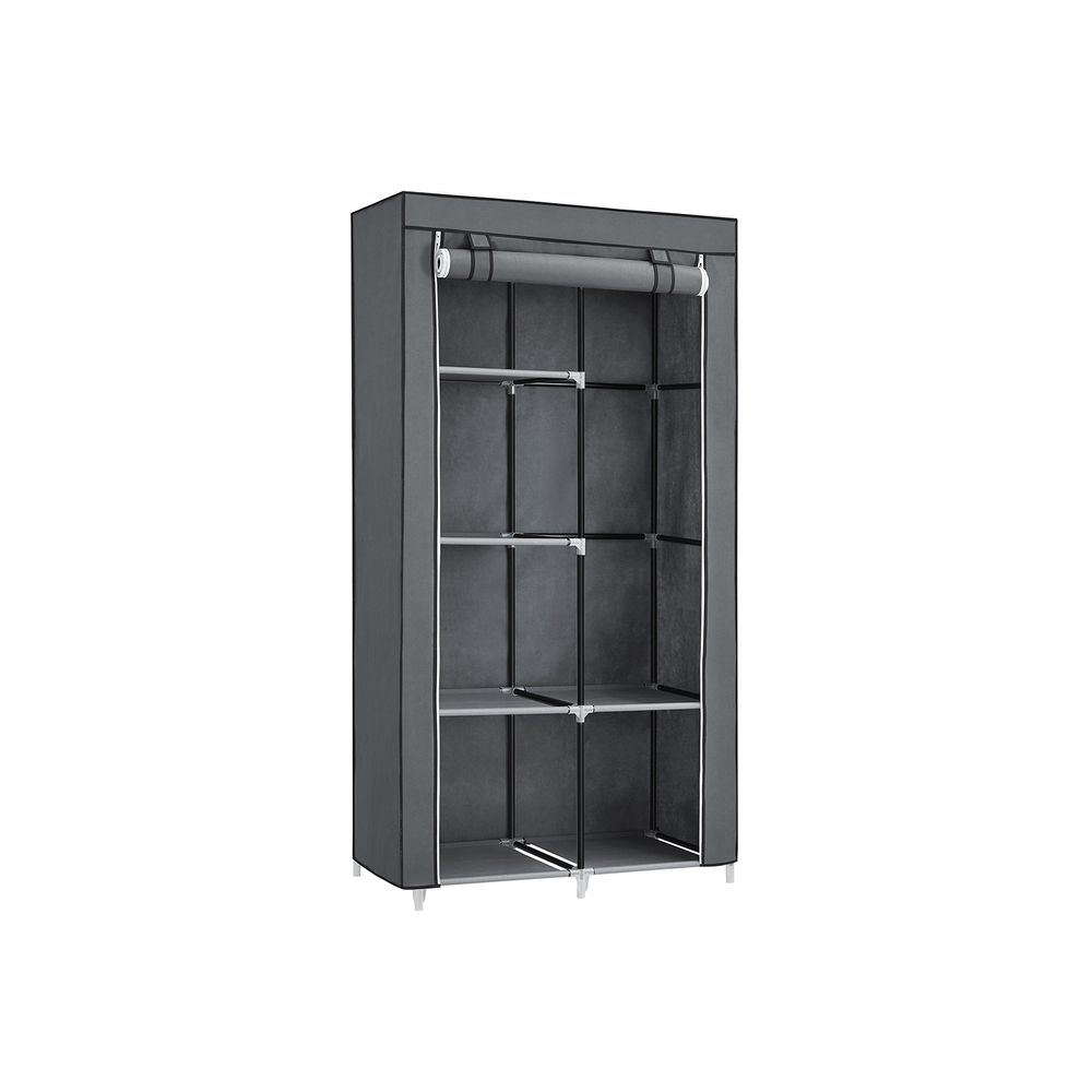 SONGMICS Clothes Storage Organizer with 6 Shelves 