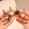 Iron Chain Bracelet Watch – Women’s Casual Quartz Watch with Round Dial, Slim Design, Stylish Metal Chain Strap