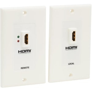 Tripp Lite HDMI Wallplate Extender Kit Over Cat5 / Cat6 F/F 