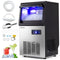 90 LBS/24H Commercial Nugget Ice Maker with Self-Cleaning