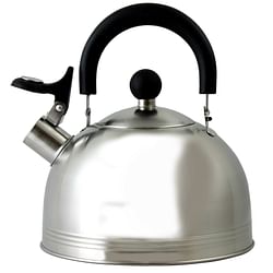 Mr. Coffee Carterton 1.5 Qt Stainless Steel Whistling Tea Kettle - Free Shipping 