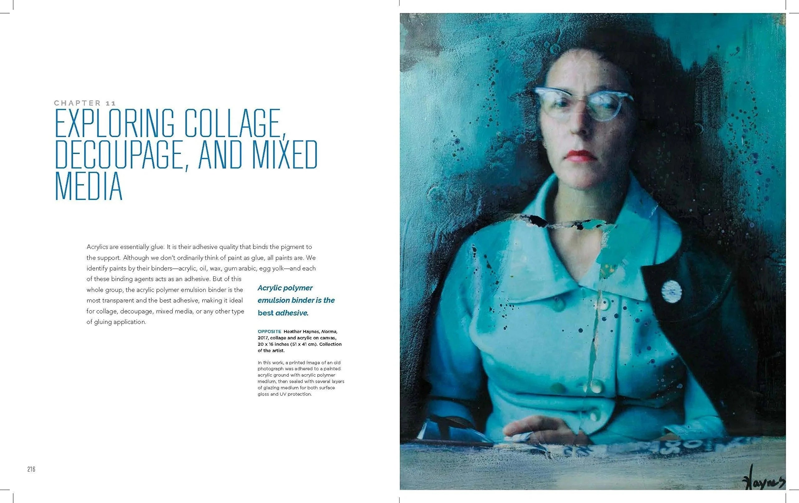 Acrylic Painting Mediums and Methods by Rheni Tauchid 