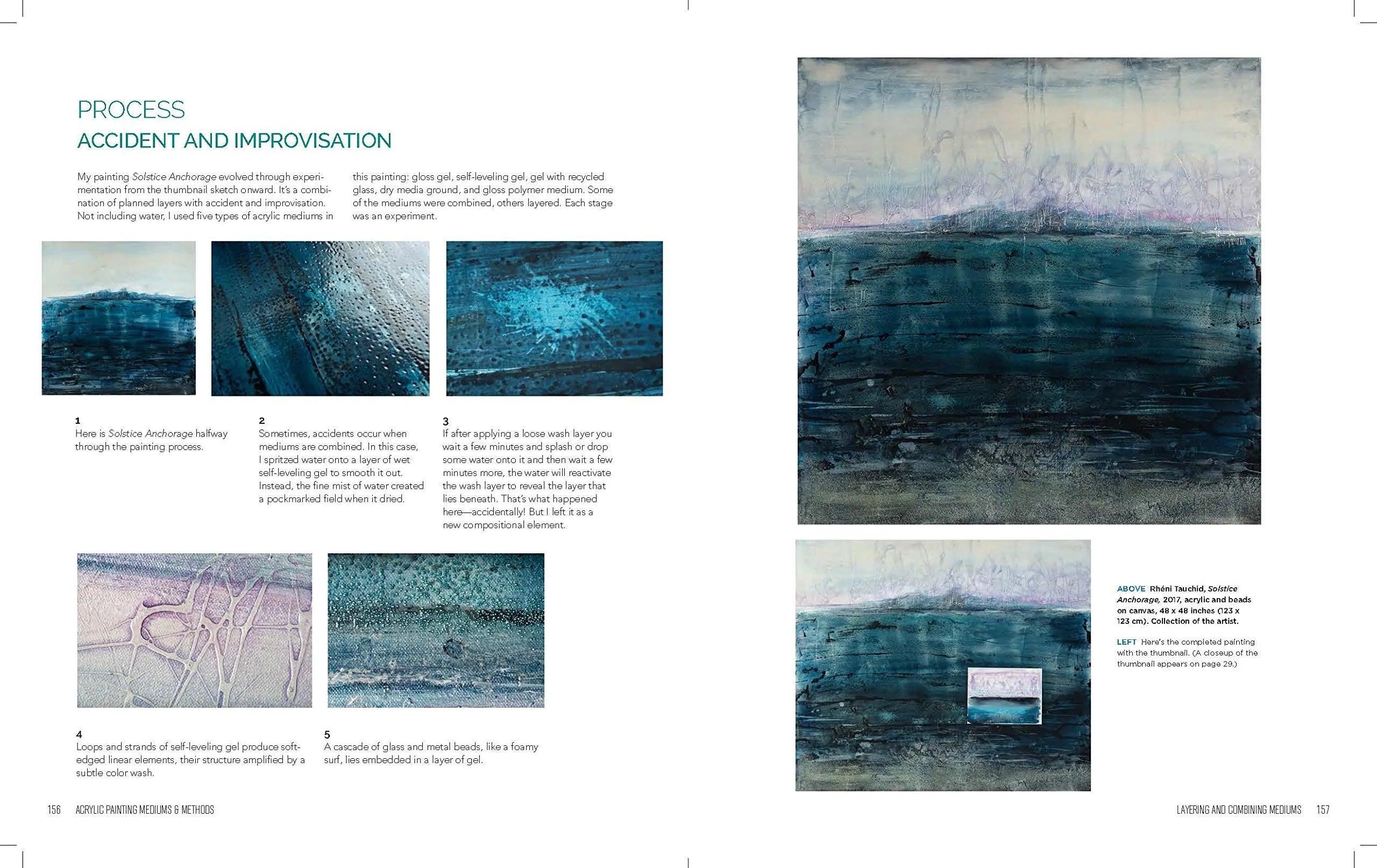 Acrylic Painting Mediums and Methods by Rheni Tauchid 