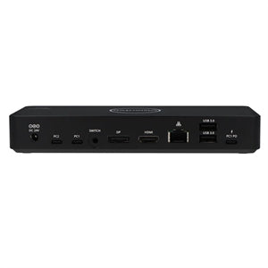 VisionTek VT2900 USB-C Dual System KVM Docking Station with 100W Power Delivery 