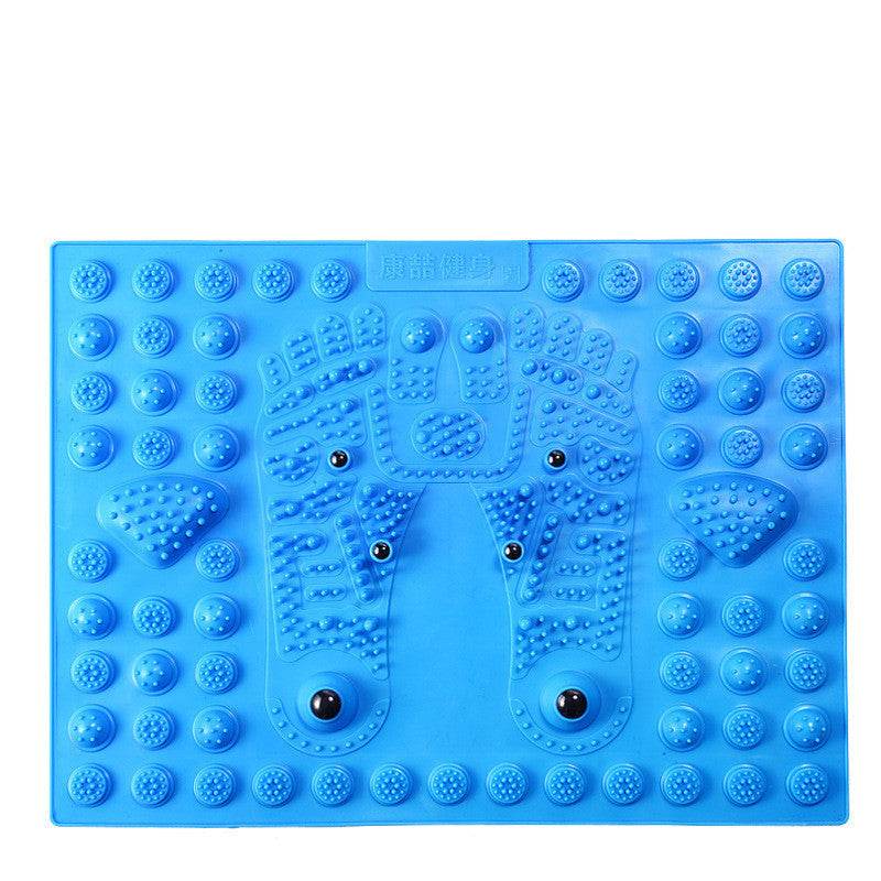 Anti-slip Bath Mat Foot Massage Cushions Magnetic Therapy Fitness Foot Mat 
