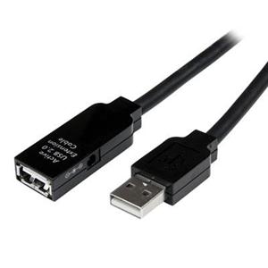 15m USB 2.0 Active Extension Cable - M/F