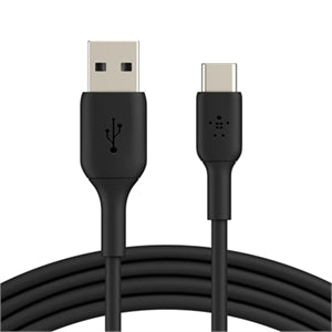 Belkin BoostCharge USB-C to USB-A Cable ( (2 meter / 6.6 foot, Black) 