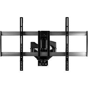 Full Motion TV Wall Mount for 32"-75" VESA Display, Heavy Duty Articulating Adjustable Large TV Wall Mount Bracket, Silver 