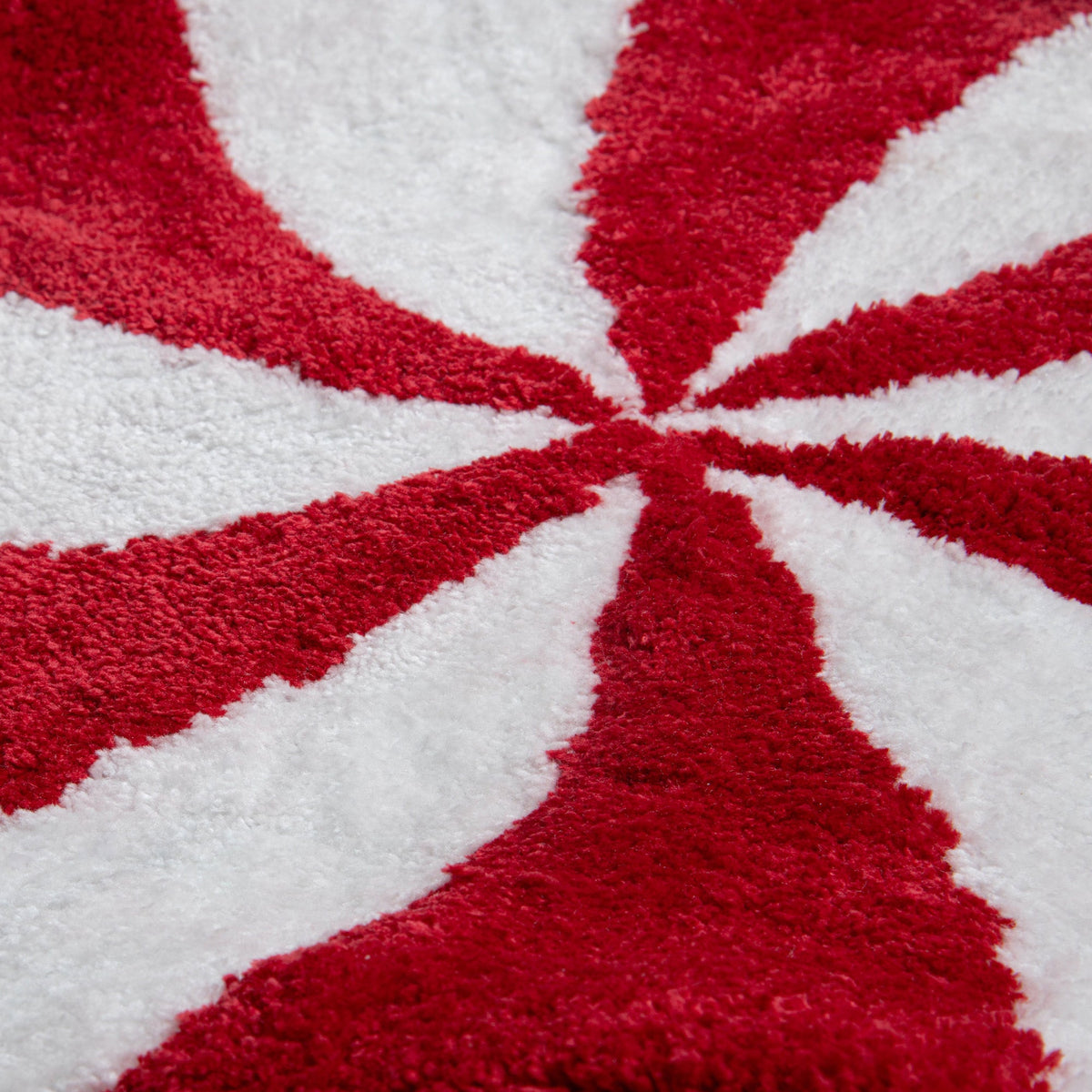 Christmas Bath Mat, Shaped, 18 x 24 in, Non-Slip, Peppermint or Gift