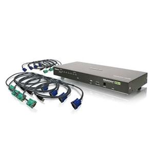 IOGEAR GCS1808KITU Combo KVM Switch 