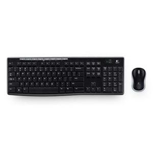 Logitech MK270 Wireless Keyboard and Mouse Combo for Windows, 2.4 GHz Wireless, Compact Mouse, 8 Multimedia and Shortcut Keys, 2-Year Battery Life, for PC, Laptop