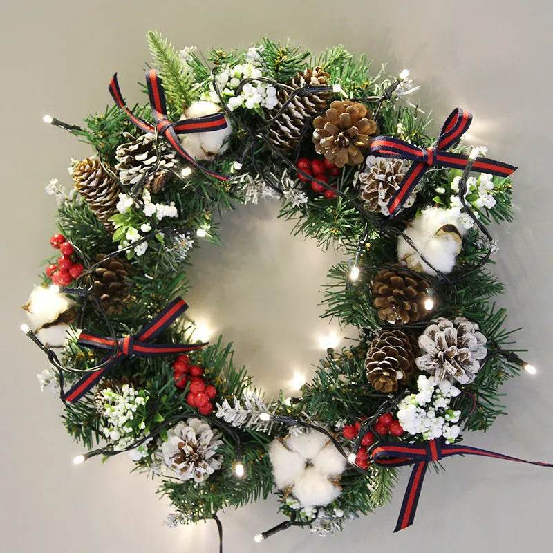 30cm 40cm Christmas Wreath Ornaments Christmas Wreath 
