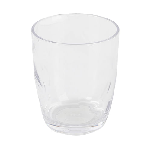 Cravings By Chrissy Teigen 15oz Clear Plastic Debossed Double Old Fashion Cup - Free Shipping