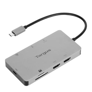 Targus USB-C Dual HDMI 4K Docking Station with 100W PD Pass-Thru 
