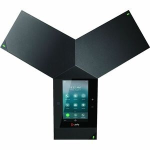 Poly Trio IP Conference Station - Corded/Cordless - Bluetooth, Wi-Fi, NFC - Black 