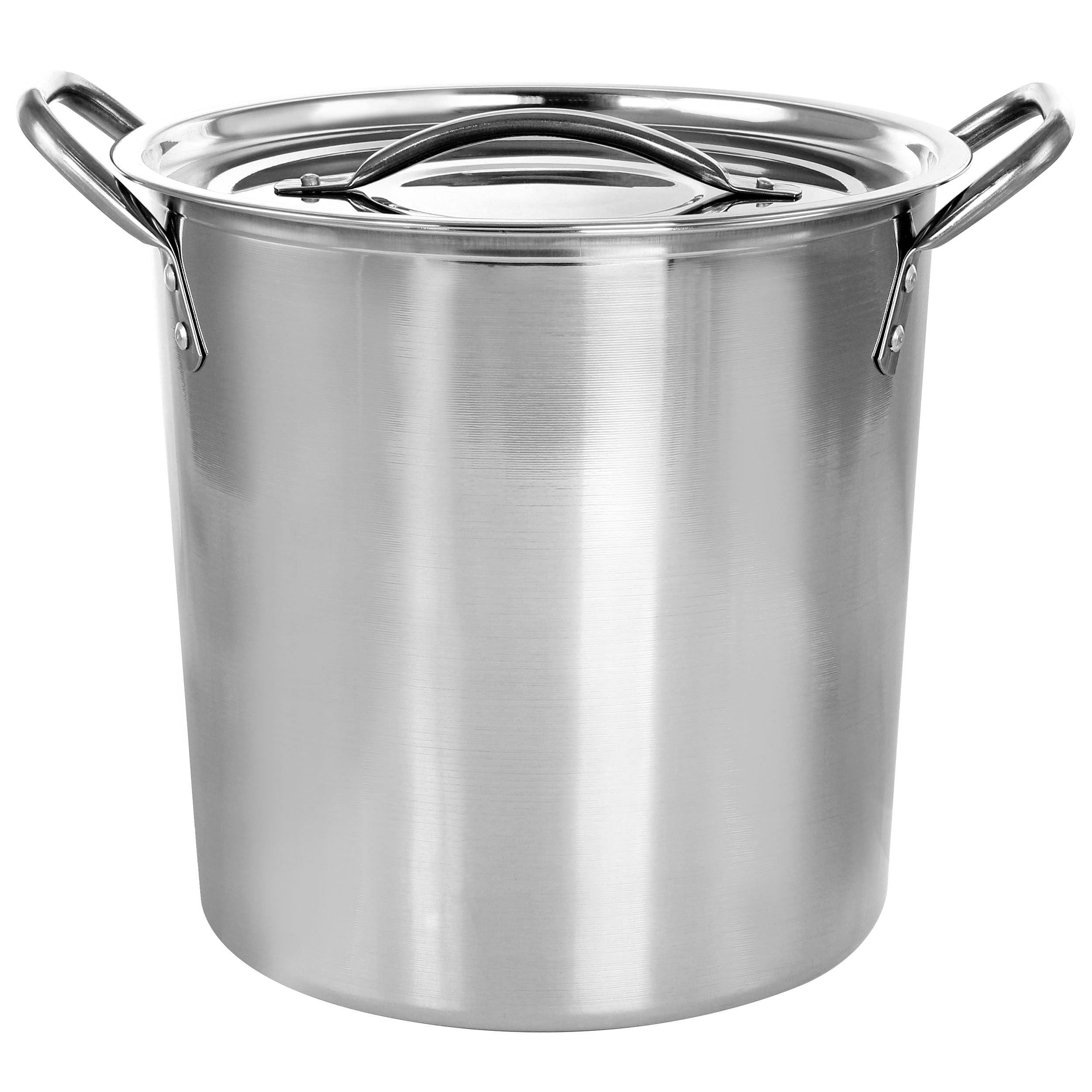 Gibson Everyday Whittington 8 Quart Stainless Steel Stock Pot with Lid - Free Shipping