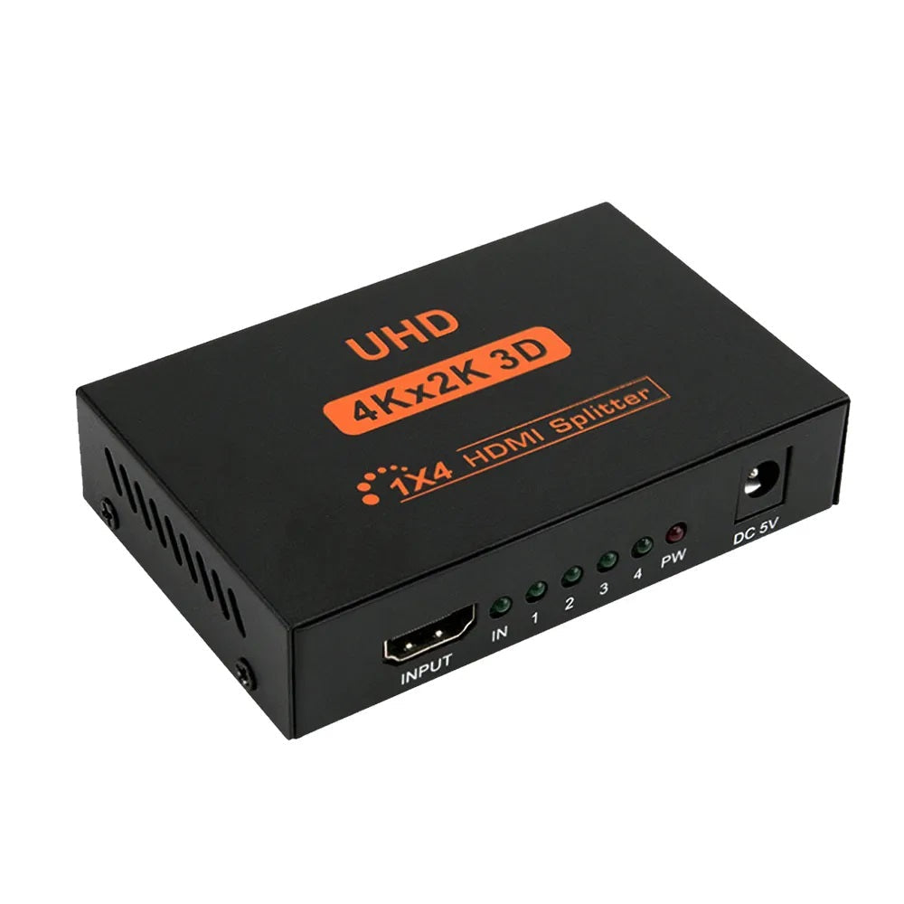 Répartiteur HDMI 4K Ultra HD 3D - 4 sorties