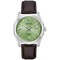 BULOVA Surveyor Automatic Green Dial Leather Strap | 96B427