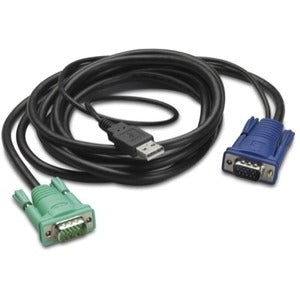 APC by Schneider Electric Integrated Rack LCD/KVM USB Cable - 6ft (1.8m) 