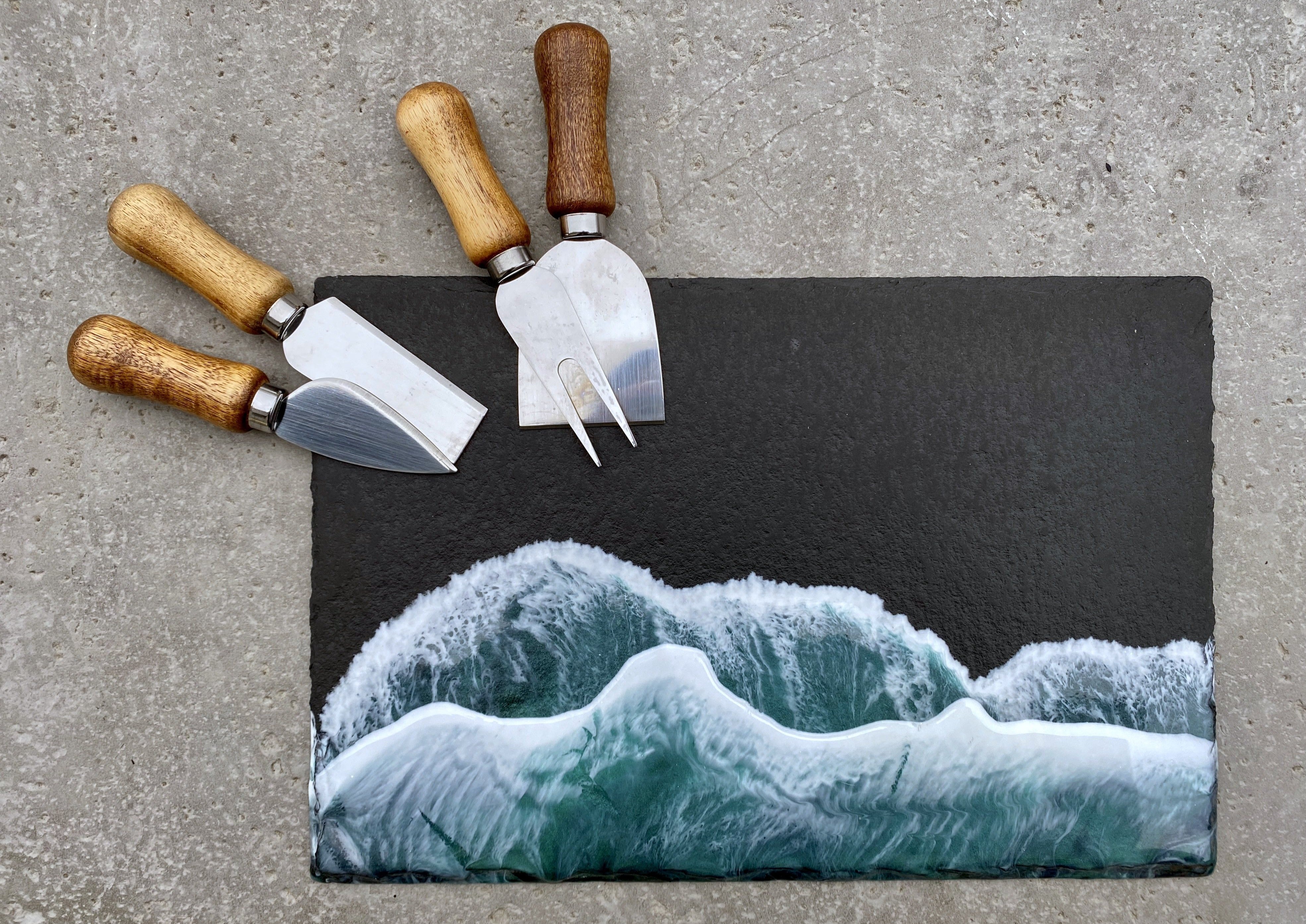 Natural Slate Charcuterie Board 