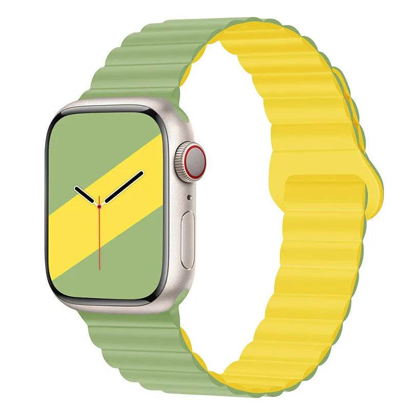 Band Silicone Magnetic Watch Strap 