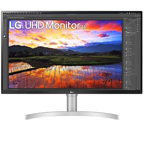 LG 32UN650-W 32" Class 4K UHD LCD Monitor - 16:9 - Black, Silver 