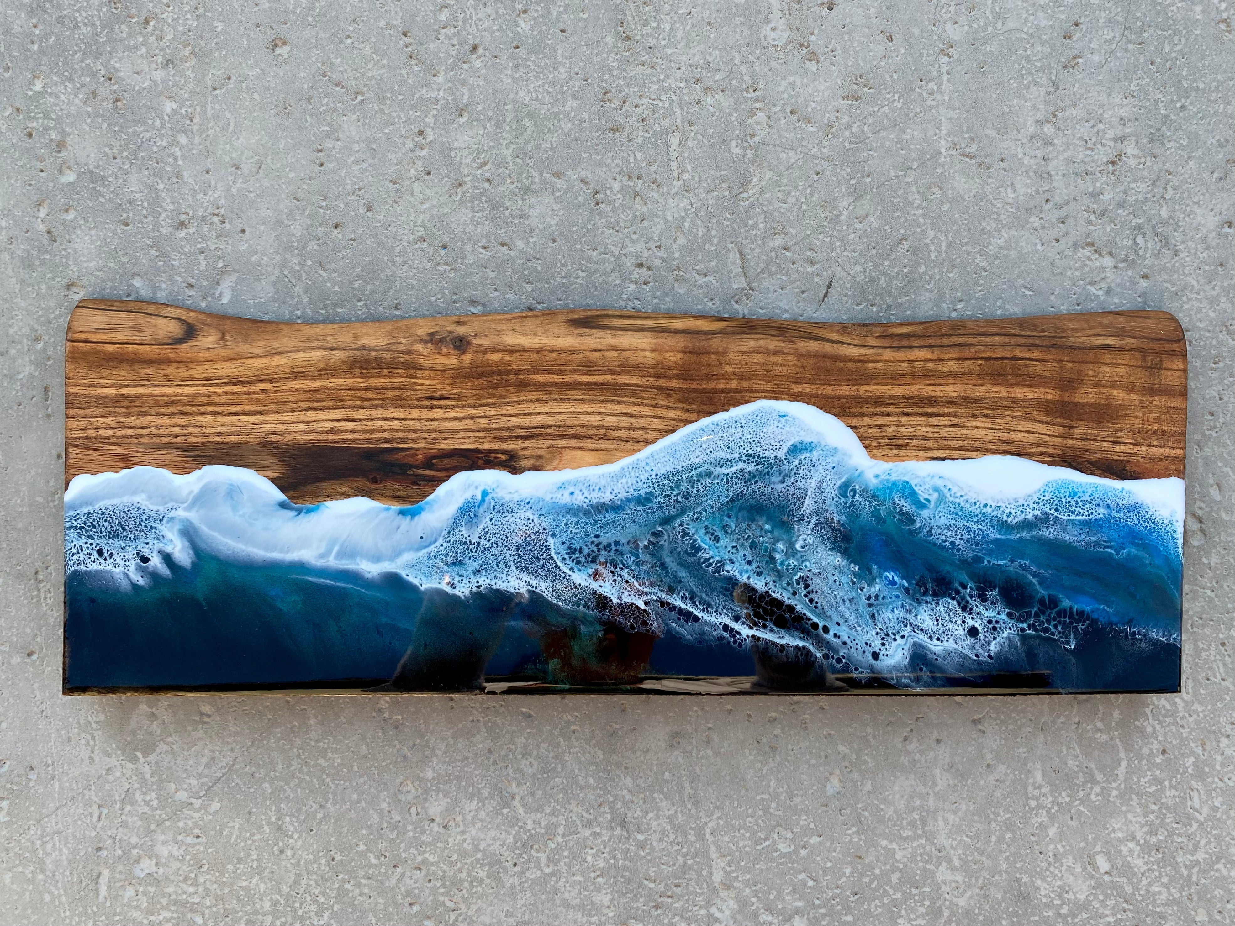 Rustic Wood Serving Board 