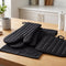 Oven Mitts, Pot Holder and Kitchen Towel Set, 4 Pieces, 100% Cotton