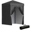 5 x 5 ft Compact Pop Up Canopy Tent, UPF 50+ Changing Room, Portable Instant Privacy Canopy with Mesh Window, Black