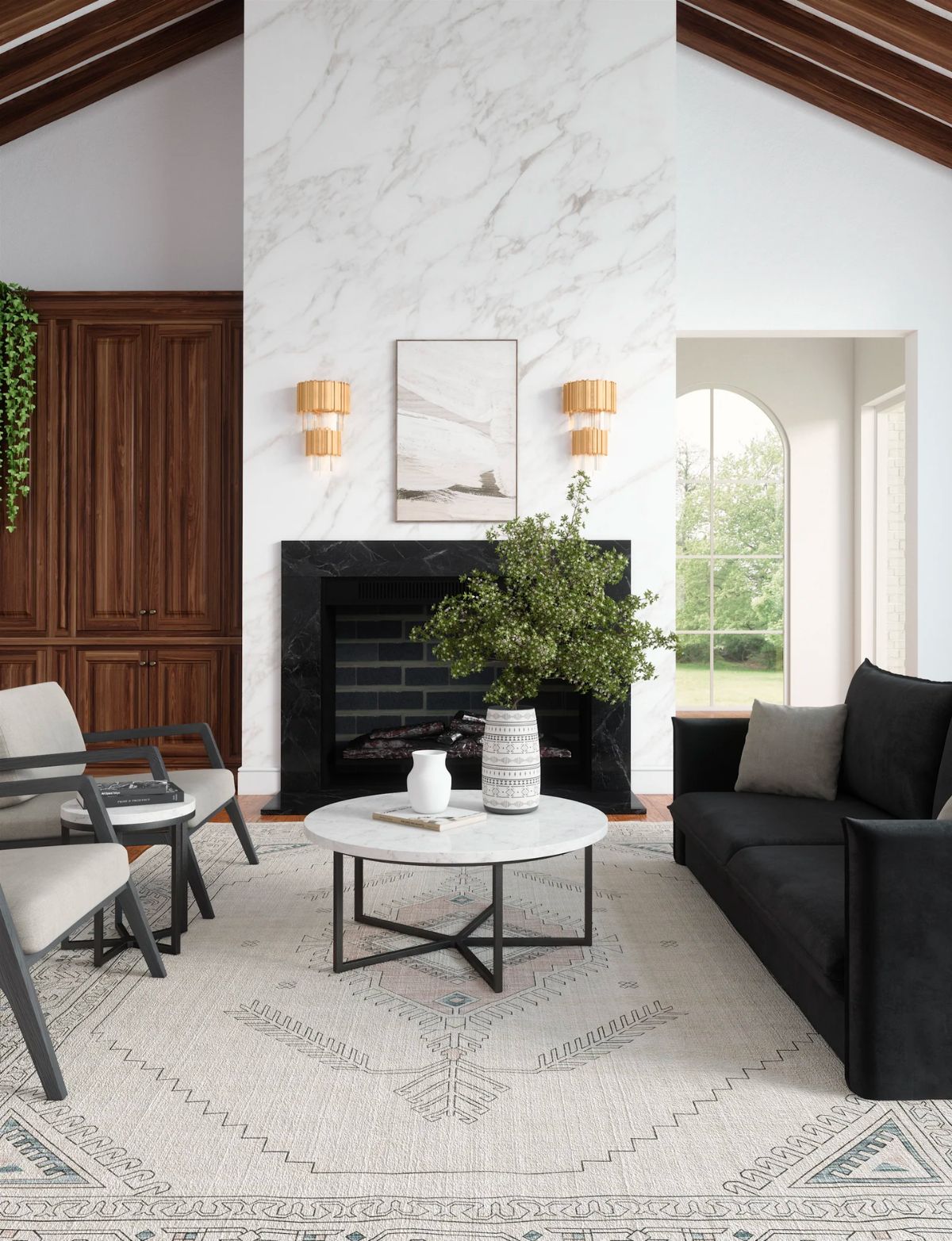 Charna Natural Beige Rug 