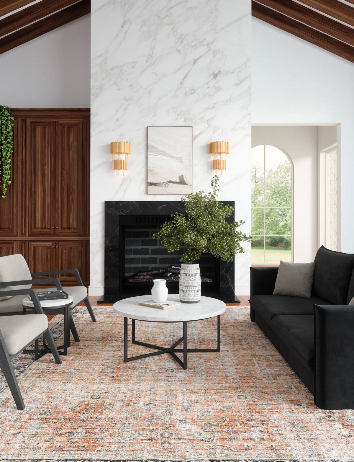 Makayla Terracotta Spice Multi Rug 