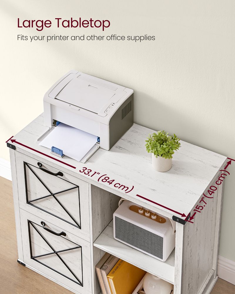 VASAGLE Lateral File Cabinet 