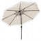 9 FT Patio Umbrella with Sun-Protective Canopy for Patio Garden Pool-Beige