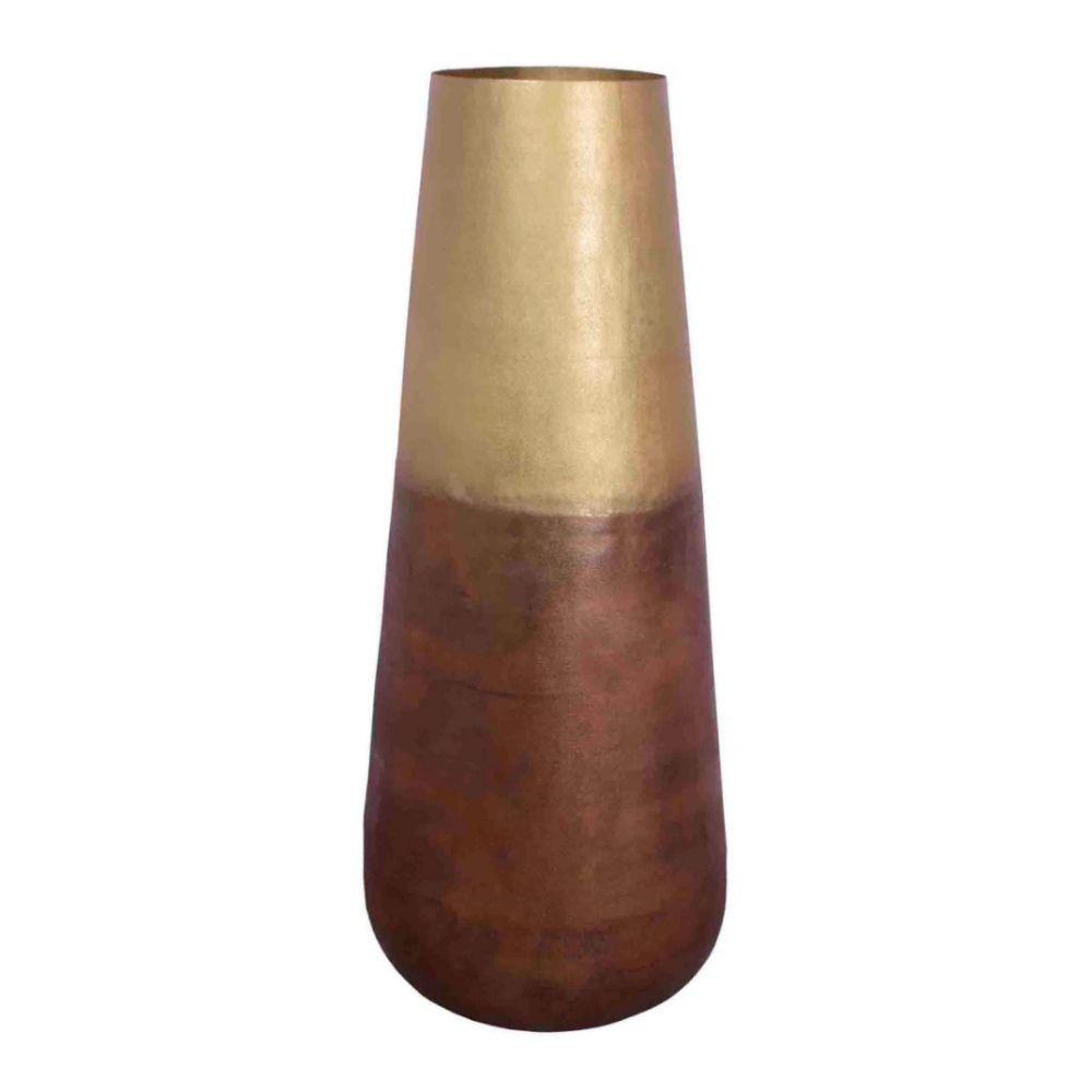 Calluna Brass Floor Vase 