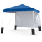 9 ft x 9 ft Pop Up Canopy Tent with Sidewall, Carry Bag, Sandbags & Ground Stakes