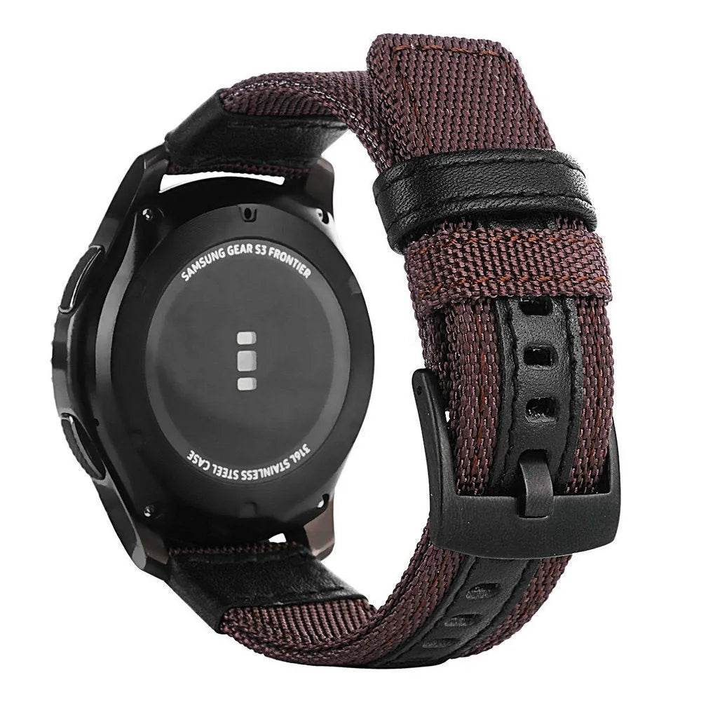 Adjustable Size Watch Nylon Woven Watch Strap 