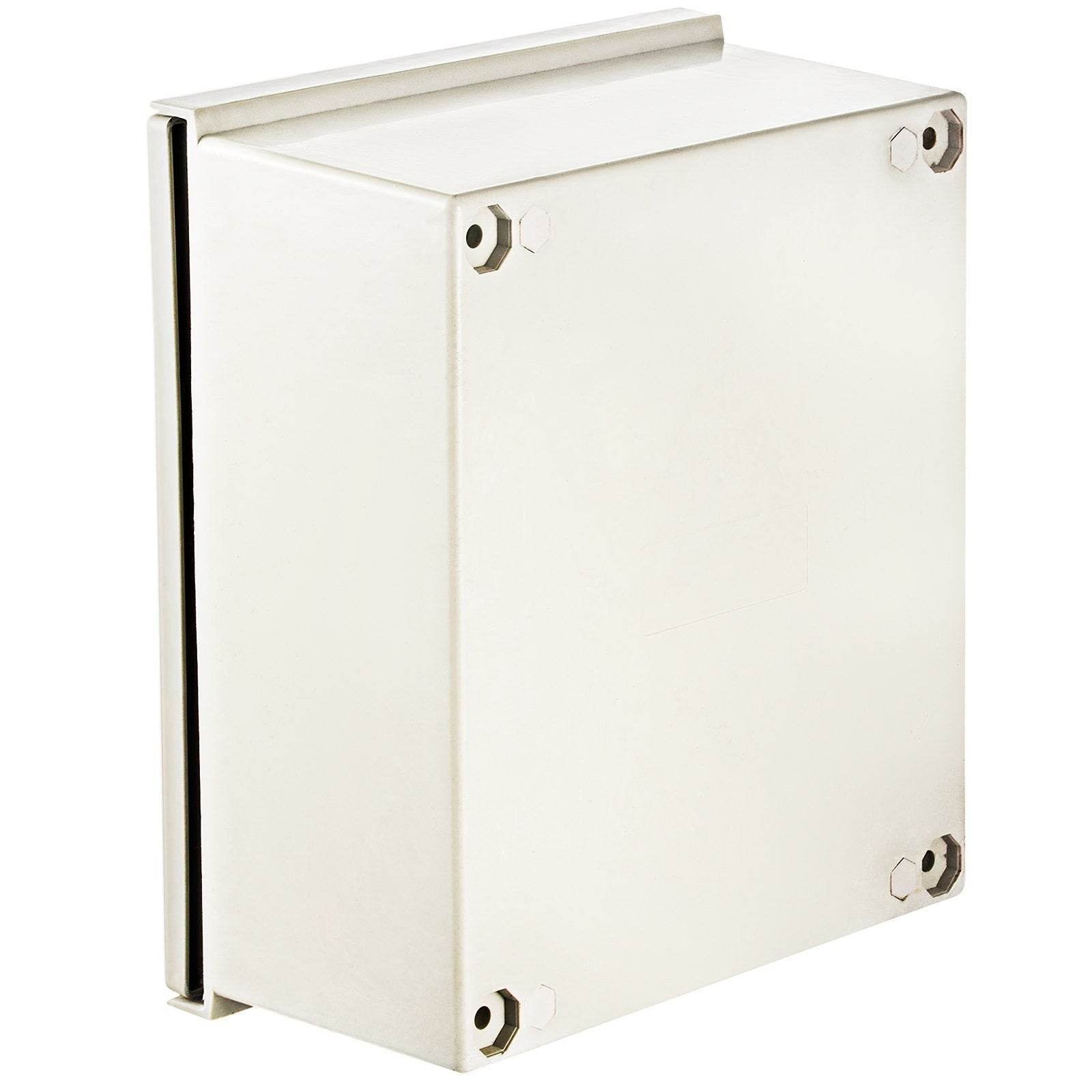 NEMA Steel Enclosure, 16 X 12 X 8 NEMA 4X Fiberglass Electrical Box, IP66 Waterproof & Dustproof, Outdoor Indoor Electrical Junction Box, With Mounting Plate 