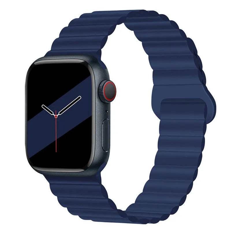 Band Silicone Magnetic Watch Strap 