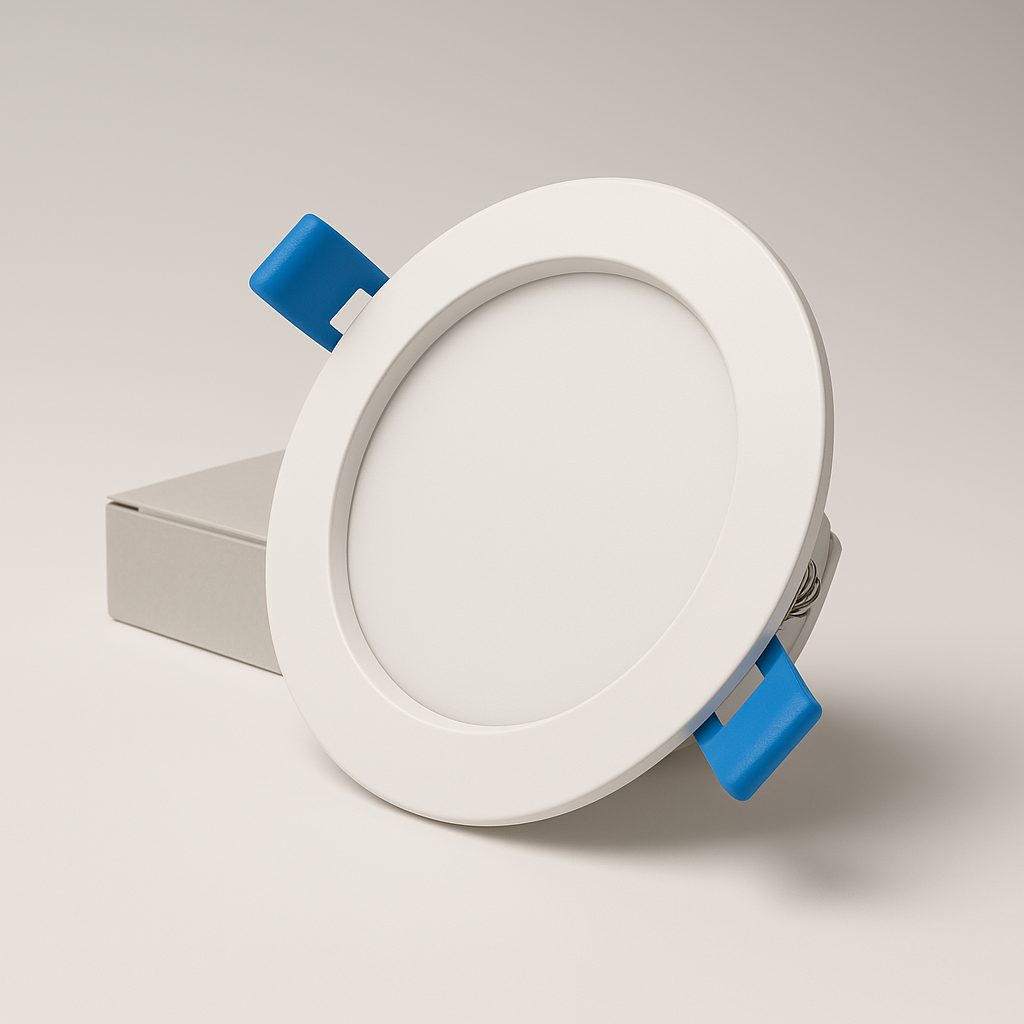 4" Ultra-Thin LED Pot Light – 5CCT Selectable | Junction Box + IC Rated 