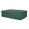 Outsunny Patio Furniture Cover Waterproof Outdoor Rattan Wicker UV Rain Protector Dark Green for 5-7 Pieces