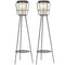 Outsunny 2-Pack Solar Post Lights: 39